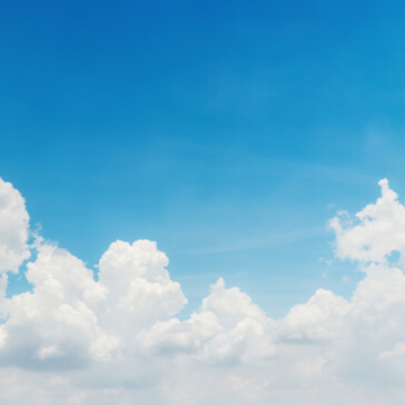 a blue sky with white clouds
